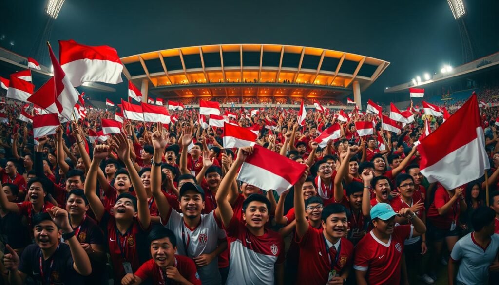 Dukungan Suporter Timnas Indonesia