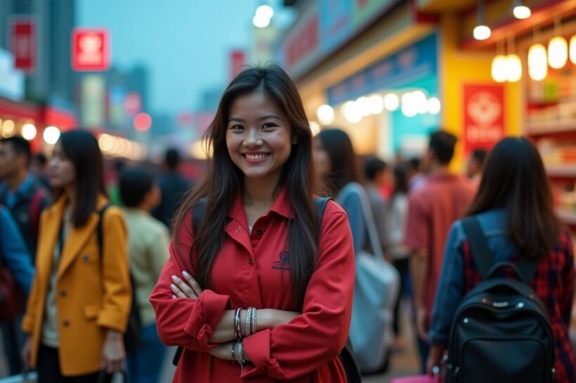 Fenomena Bisnis Jastip di Jakarta Fair: Jastiper Antre Sejak Pagi Bawa Koper