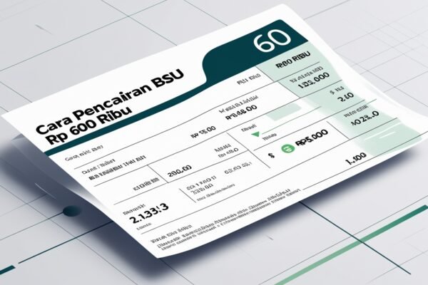 Cara Pencairan BSU Rp 600 Ribu ke Rekening Bank