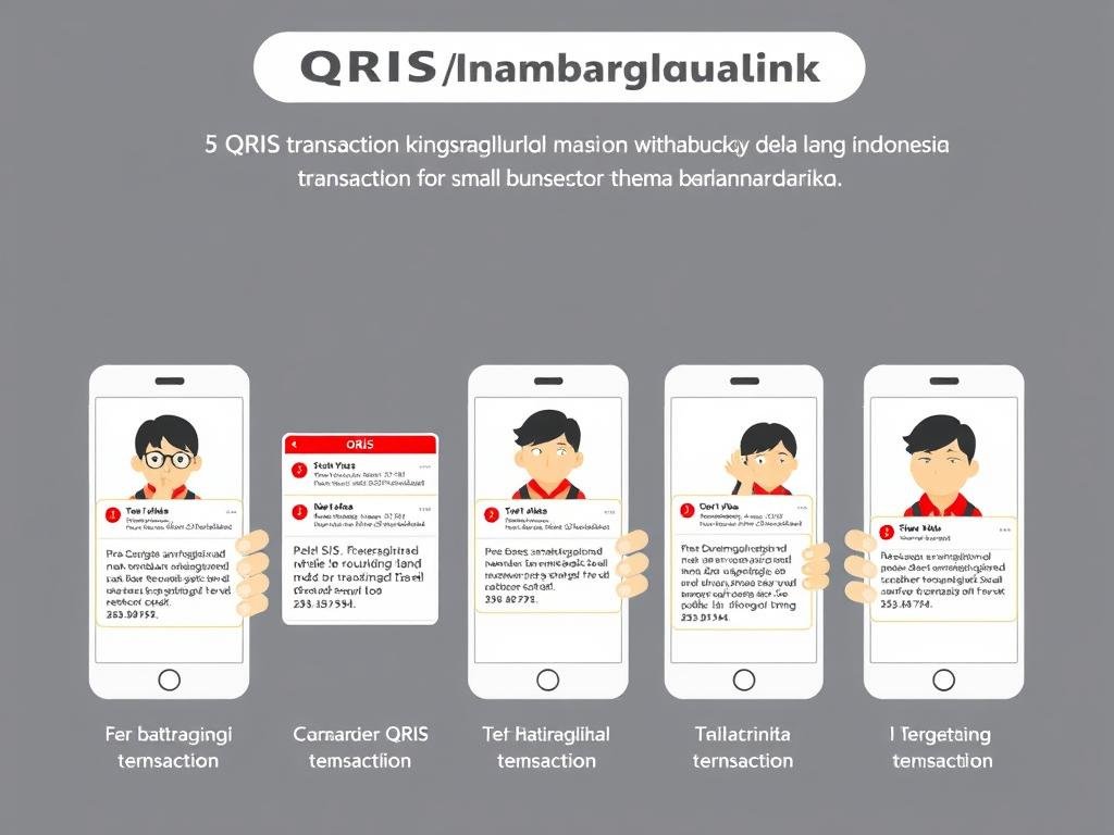 Ilustrasi kesalahan transaksi QRIS yang sering terjadi pada UMKM