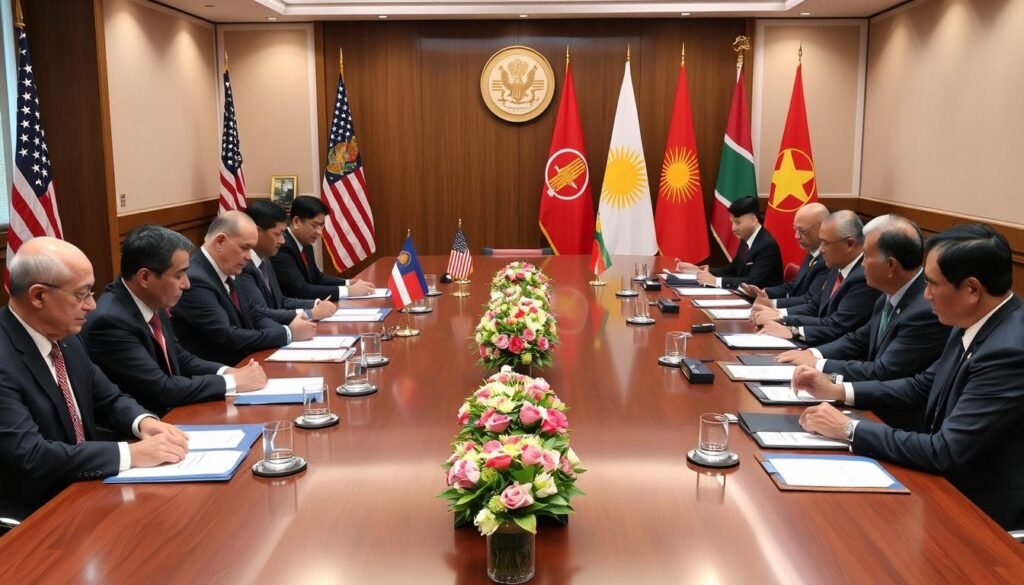 Pertemuan pejabat tinggi Amerika Serikat dengan pemimpin ASEAN membahas Indo-Pacific Strategy Pertemuan pejabat tinggi Amerika Serikat dengan pemimpin ASEAN membahas Indo-Pacific Strategy