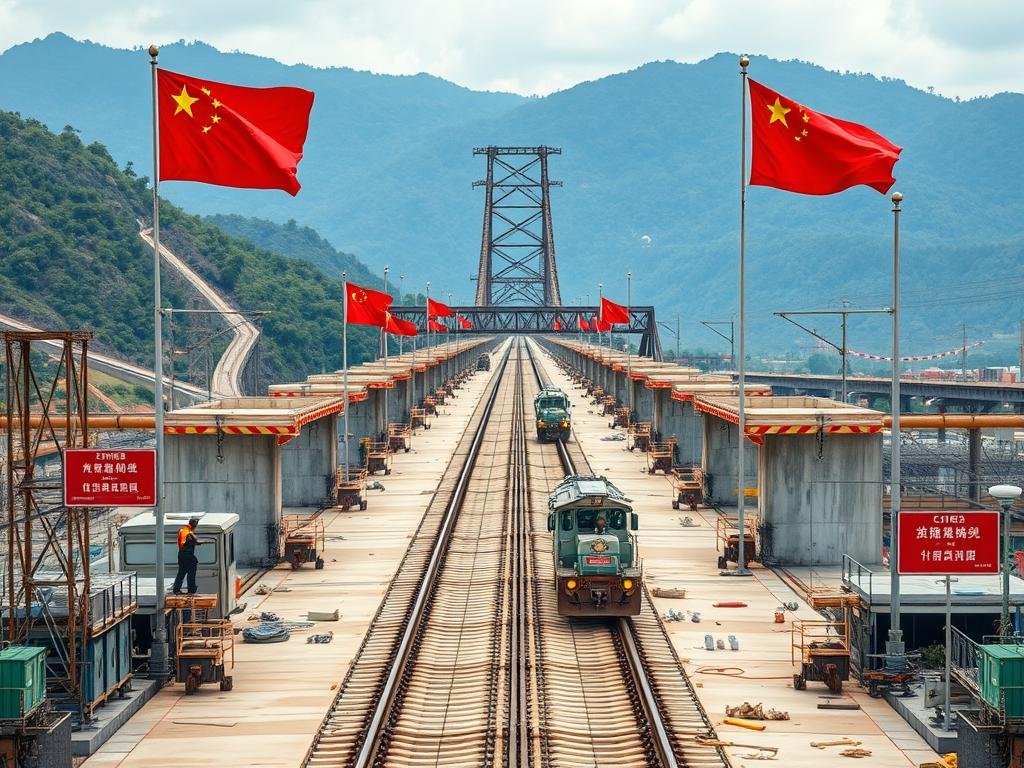 Proyek infrastruktur yang didanai Cina di Laos menunjukkan pengaruh ekonomi Beijing Proyek infrastruktur yang didanai Cina di Laos menunjukkan pengaruh ekonomi Beijing